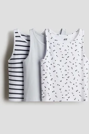H&M Set van 3 katoenen tanktops