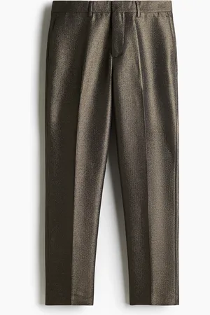 H&M Glanzende kostuumbroek Slim Fit
