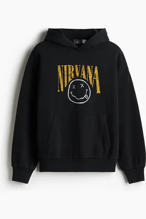 H&M Oversized hoodie met print