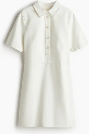 H&M Jeansjurk met kraag