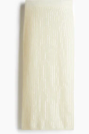 H&M Rok van mohairmix met pailletten