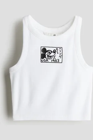 H&M Tanktop met geprint motief