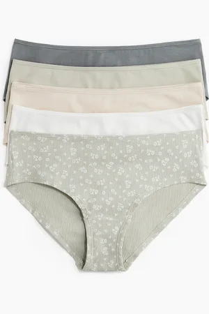 H&M Set van 5 katoenen hipsters