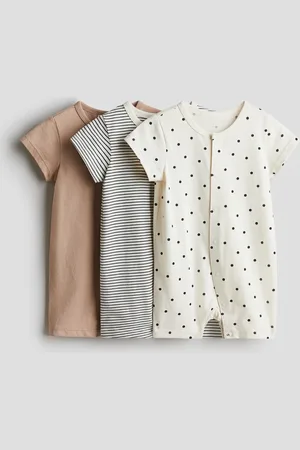 H&M Set van 3 katoenen pyjamapakjes