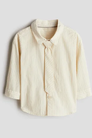 H&M 2-delige katoenen set - Hemd en stropdas