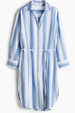 H&M Hemdjurk van linnenmix