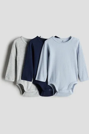 H&M Set van 3 geribde body