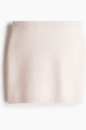H&M Fijngebreide rok