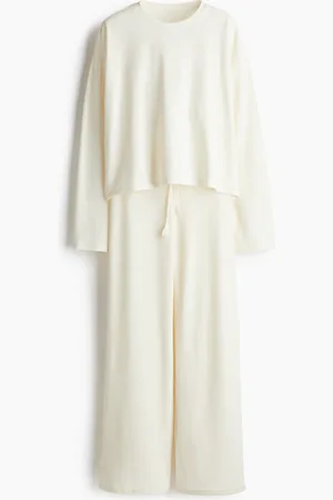 H&M Gewafelde pyjama