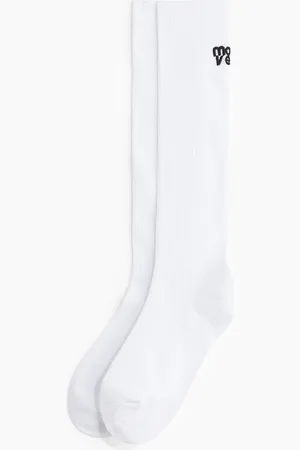H&M 2 paar kniehoge sportkousen