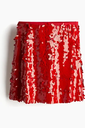 H&M Minirok met pailletten
