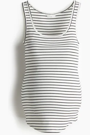 H&M MAMA Geribde tanktop