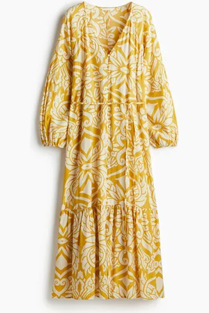 H&M Jurk met striklint