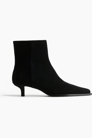 H&M Pointed suede ankle boots