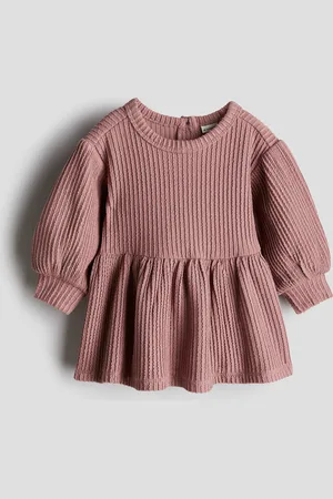H&M Textured-jersey dress