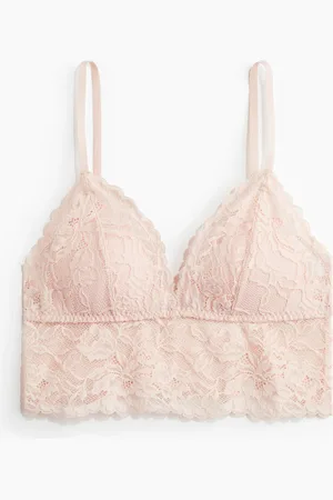 H&M Bralette van kant met padding