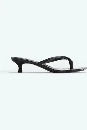 H&M Sandalen met kittenheel
