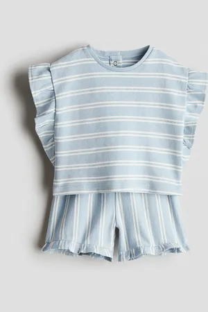 H&M 2-delige set van badstof met print