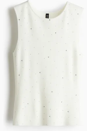 H&M Tanktop met stras