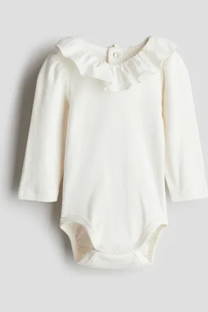 H&M Body met volantkraag