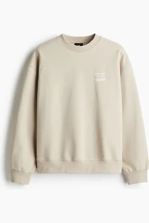 H&M Sweater met print Loose Fit