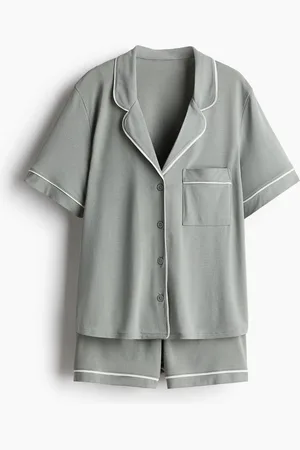 H&M Pyjama met hemd en short