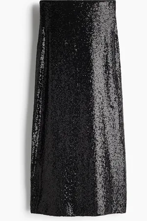 H&M Maxirok met pailletten