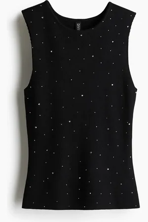 H&M Tanktop met stras