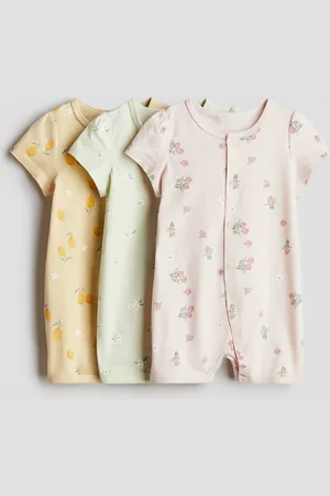 H&M Set van 3 katoenen pyjamapakjes