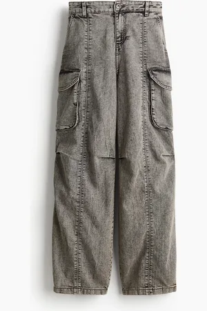 H&M Baggy Low Cargo Jeans