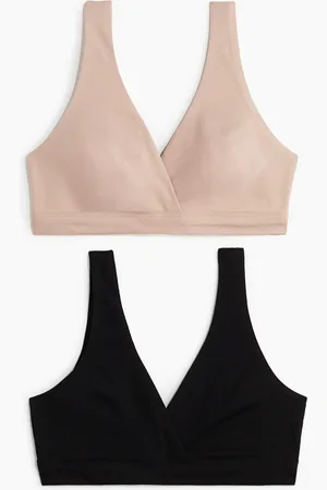 H&M MAMA Set van 2 katoenen voedingsbeha