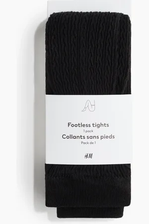 H&M Kabelgebreide voetloze kousenbroek