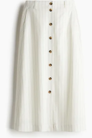 H&M Rok van linnenmix