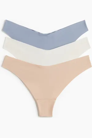 H&M Set van 3 no-show slips Thong