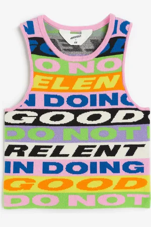 H&M Tanktop met dessin