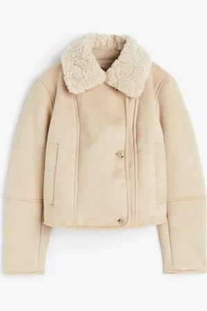 H&M Jas met teddy voering