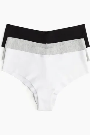 H&M Set van 3 katoenen no-show slips - Hipster