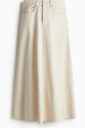 H&M Uitlopende jeansrok