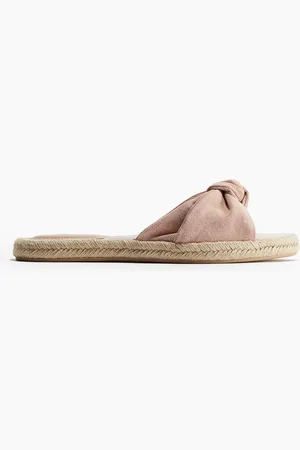 H&M Espadrille-slippers met geknoopt detail