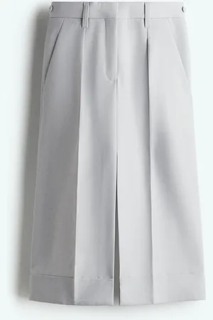 H&M Geklede rok van wolmix