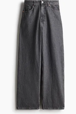 H&M Curvy Fit Baggy High Jeans