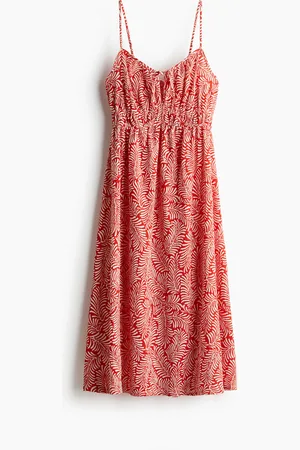 H&M Jurk van crinkletricot