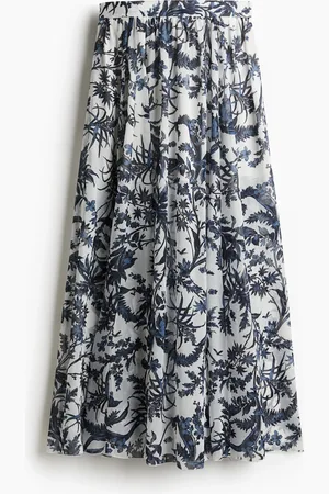 H&M Chiffon maxirok