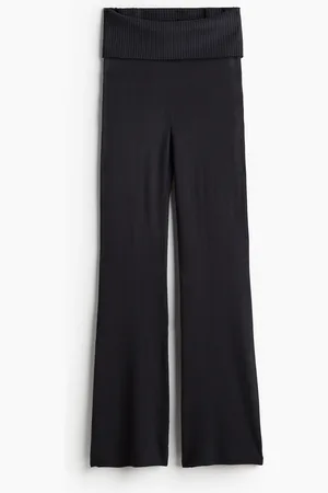 H&M Fijngebreide broek