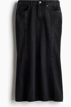 H&M Uitlopende jeansrok