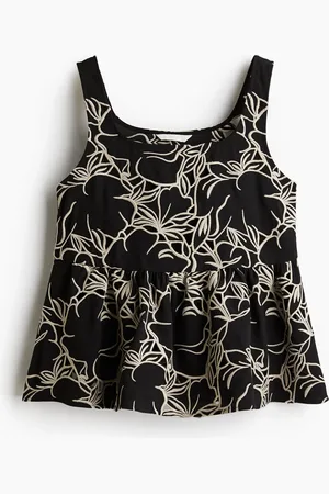 H&M Tanktop met borduursel