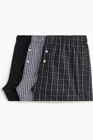 H&M Set van 3 geweven katoenen boxershorts