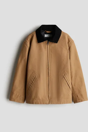 H&M Jas van katoencanvas