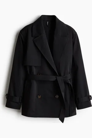 H&M Korte trenchcoat van keper