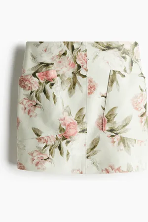 H&M Minirok met coating